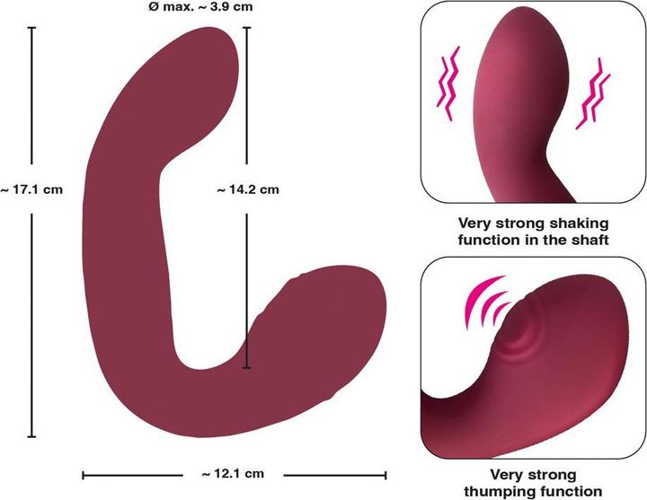 Produktbild Javida Thumping & Shaking Rabbit Vibrator