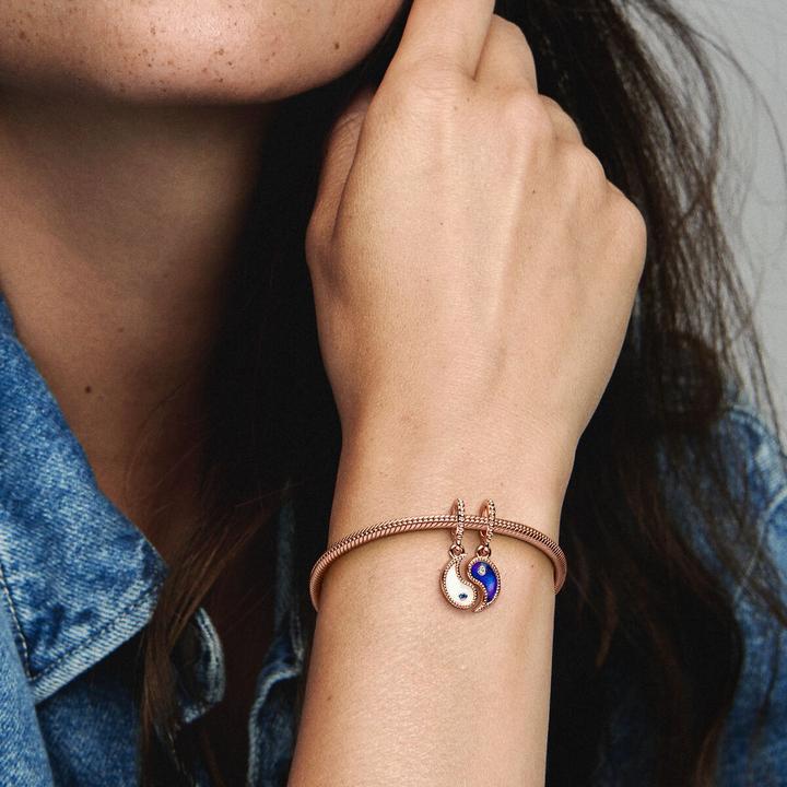 Produktbild Pandora Yin & Yang Rose Anhänger Charms/Beads (Roségold plattiert, Metalllegierung)