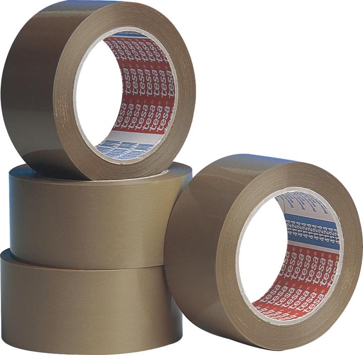 Produktbild tesa tesapack ULTRA STRONG Paketklebeband - PVC Packband für festes Verpacken und sicheres Bündeln (50 mm)