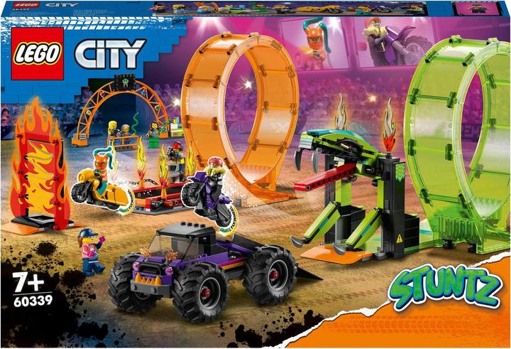 Actual product image LEGO Stunt show double looping (60339, LEGO City)