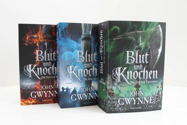 Actual product image Die Zeit der Finsternis - Blut und Knochen 3 (German, John Gwynne, 2021)