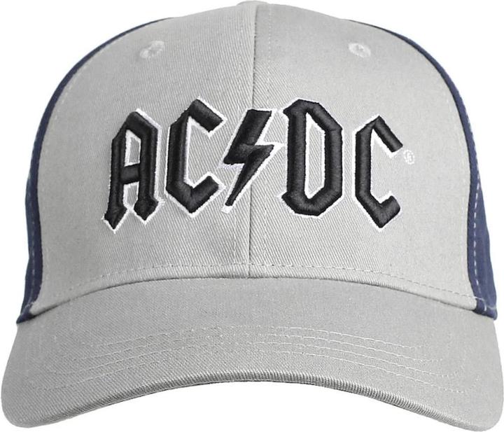 Image du produit AC/DC Casquette de baseball unisexe adulte avec logo bicolore (Taille unique)