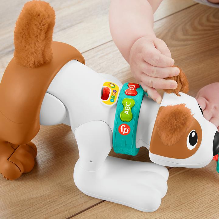 Actual product image Fisher-Price Crawling Dog Bello