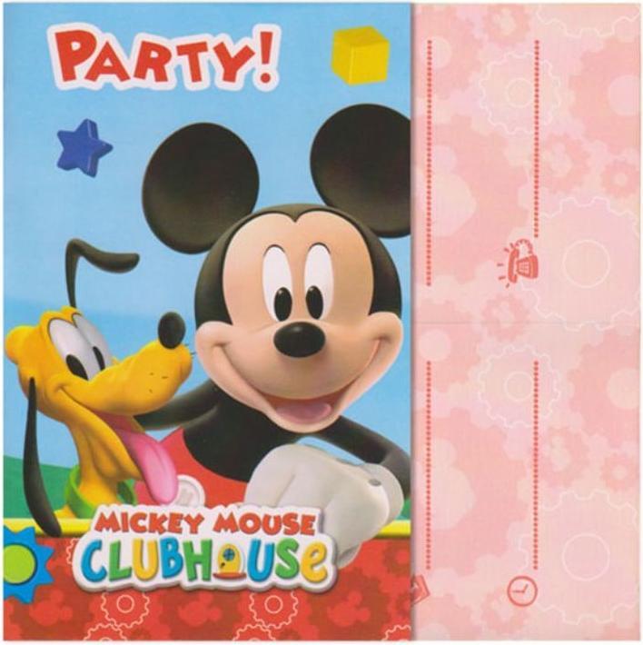 Image du produit Amscan Kits d'invitation Mickey Mouse (6 pcs)