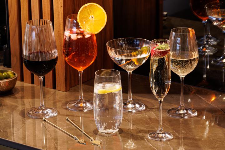 Produktbild Mikasa Treviso Crystal Champagne Flute Glasses, Set of 4, 190ml (19 cl, 4 Gläser, Sektgläser)