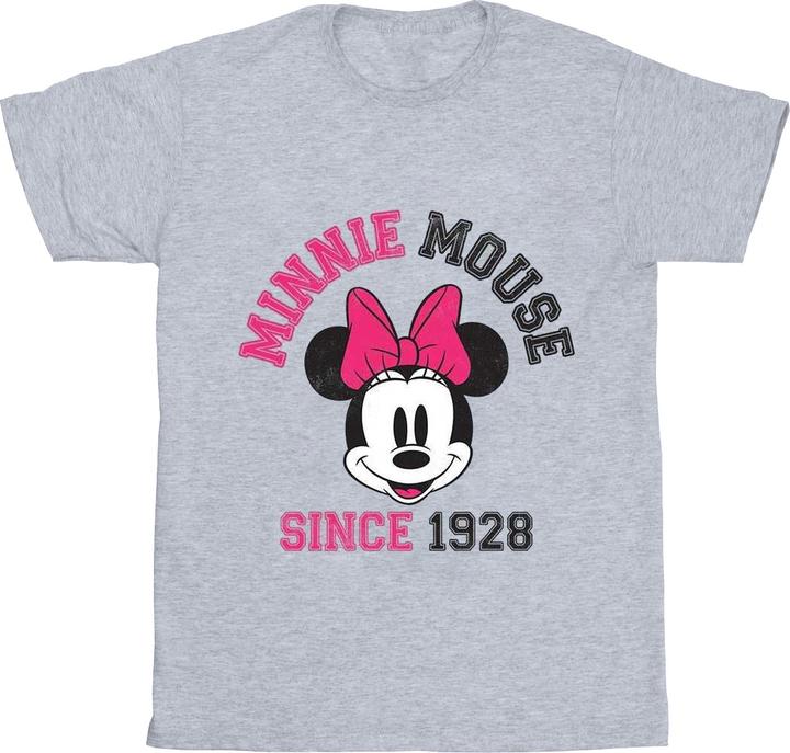 Actual product image Disney Girls Mickey Mouse Since 1928 Cotton T-Shirt (140, 146)