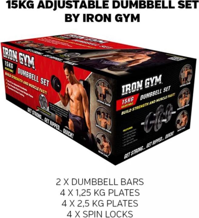 Immagine prodotto Iron Gym Manubrio (4 x 2,5 kg)