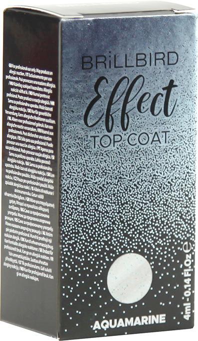 Image du produit BrillBird Effect Top Coat - Aquamarine 4ml (Aigues-marines)