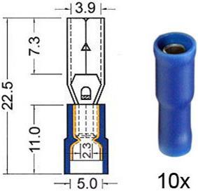 Actual product image RTA 151.219-0 Round plug-in sleeve insulated