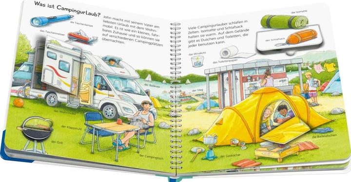 Actual product image Ravensburger Wieso? Weshalb? Warum? Mein junior-Lexikon: Urlaub (German, Peter Nieländer, 2024)