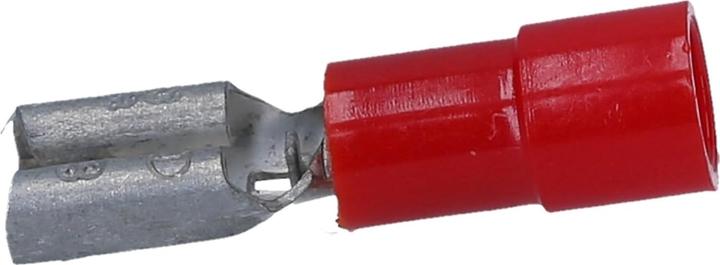Actual product image Kalitec 10 pieces FHR488 blade receptacle red 4.8x0.8 I 0.5-1.5mm² cable connector I partially insulated I