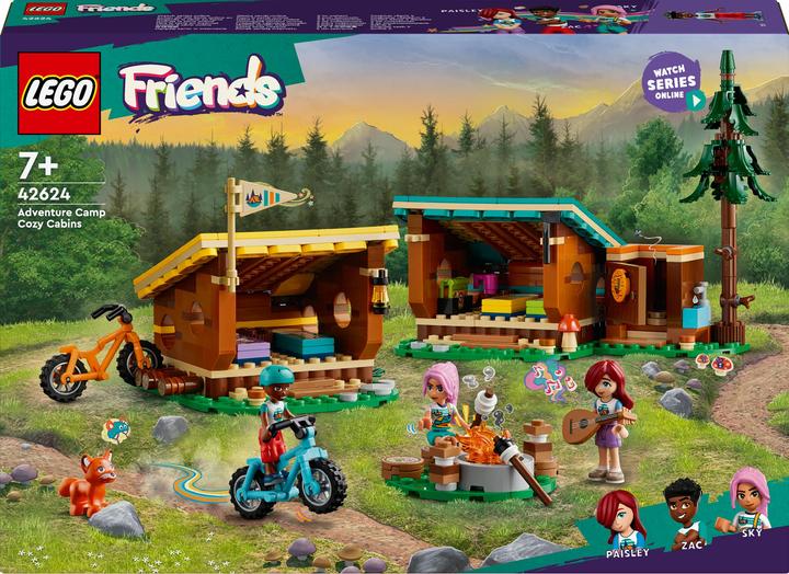 LEGO 42624 Cosy huts in the adventure camp (42624, LEGO Friends)