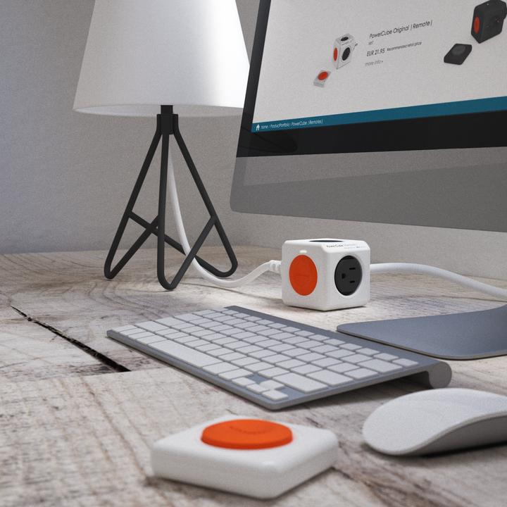 Actual product image Allocacoc PowerCube Remote S+ (4 x, Type 13, 1.50 m)