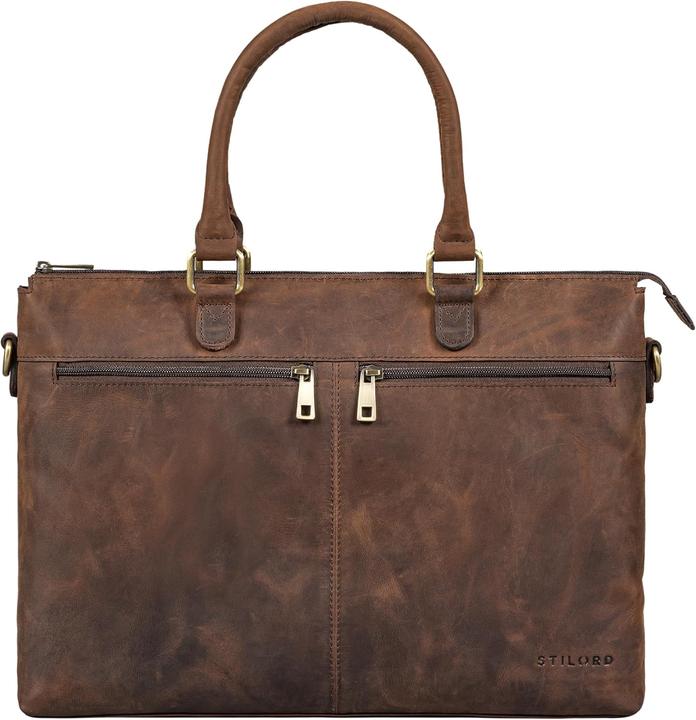 Actual product image Stilord Bailey Laptoptasche mit Trolley-Aufsteckfunktion (16")