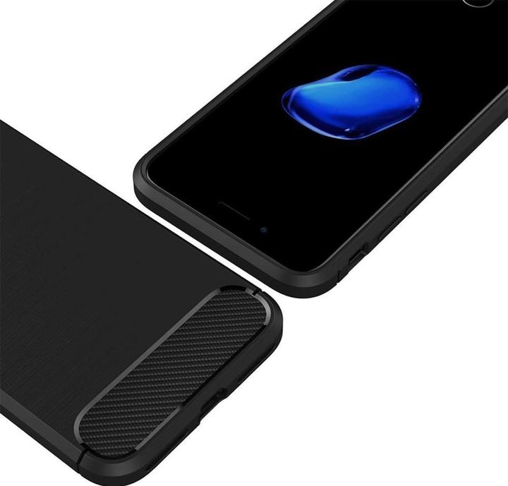 Produktbild Screenguard Carbon Brushed Case (Apple iPhone SE (3rd Gen))
