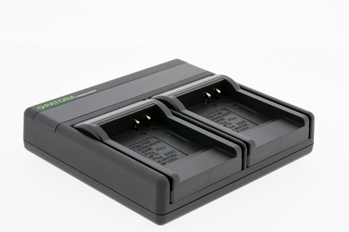 Actual product image Patona Batteries Replacement Dual Charger USB USB-C (Camera battery charger)