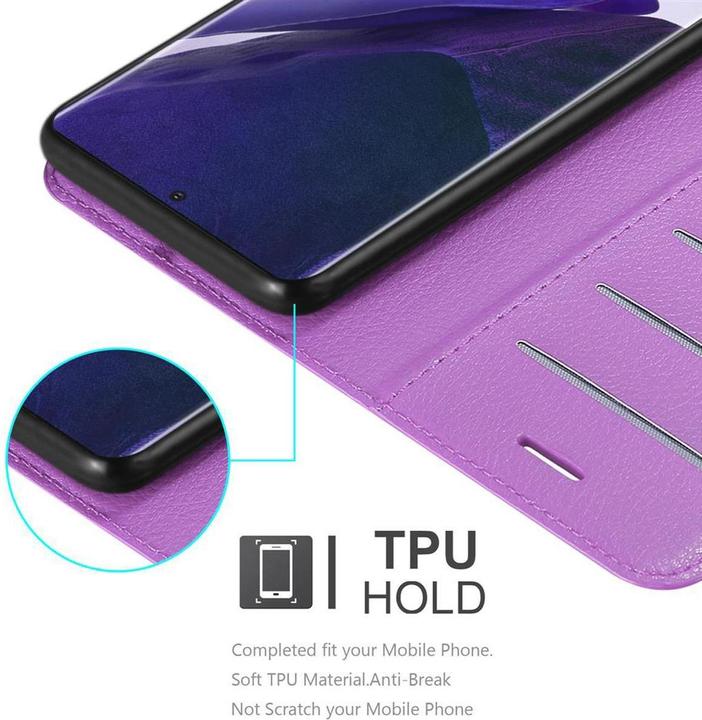 Actual product image Cadorabo Book with stand function cover (Samsung Galaxy Note 20+)