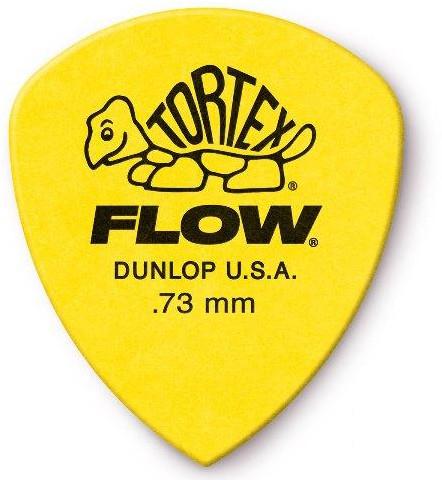 Actual product image Dunlop Tortex Flow Standard Yellow - 0.73 (12 x, 0.73 mm)
