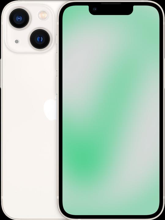 Produktbild Revendo iPhone 13 mini (128 GB, Starlight, 5.40", 14 Mpx, SIM + eSIM, C / Gut)