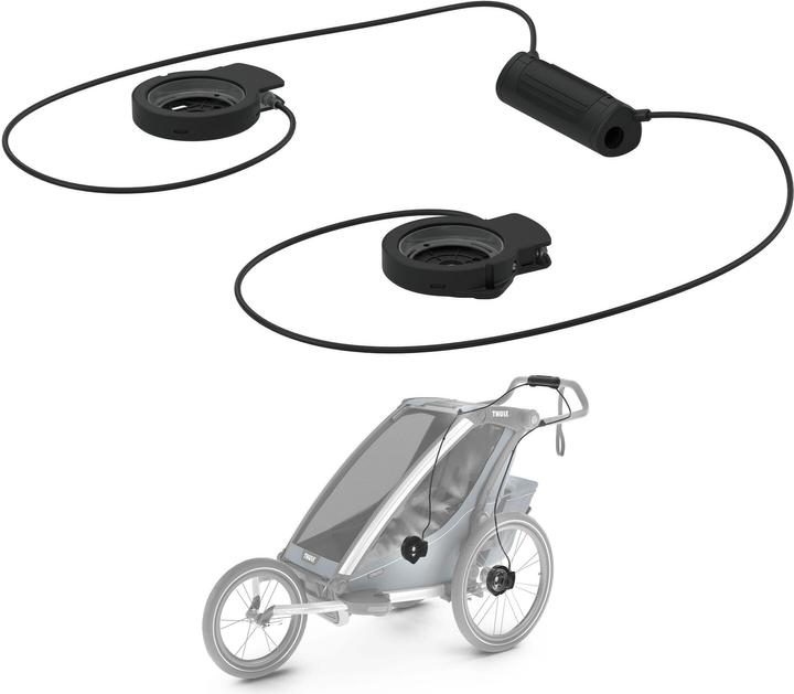 Thule Kit freni per carrozze (Nero)