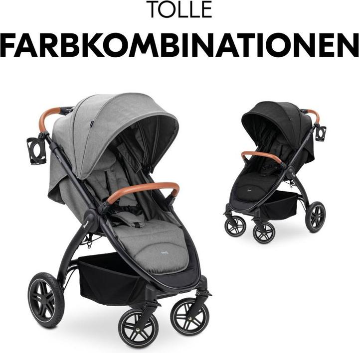 Image du produit Hauck Poussettes Buggy & Sport Poussette UpTown Black (avec fonction de couchage)