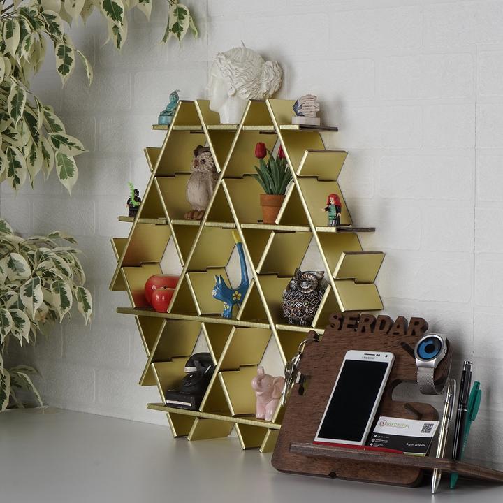 Produktbild Wallxpert Hexgold-M (115 x 17 cm)