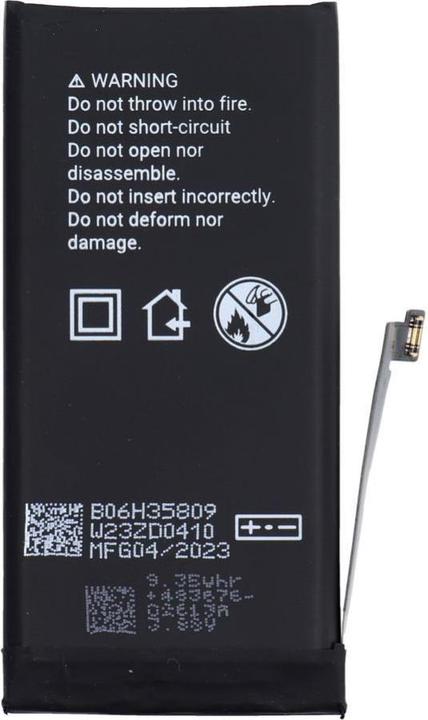 Actual product image OEM Battery POLYMER BOX battery for IPHONE 13 Mini 2406 mAh