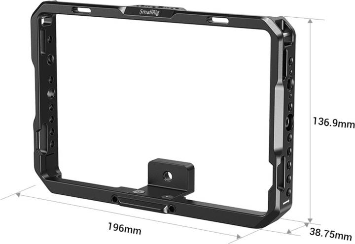 Image du produit SmallRig Cage avec Sun Hood pour moniteur tactile SmallHD 702 CMS2684 (Cage)
