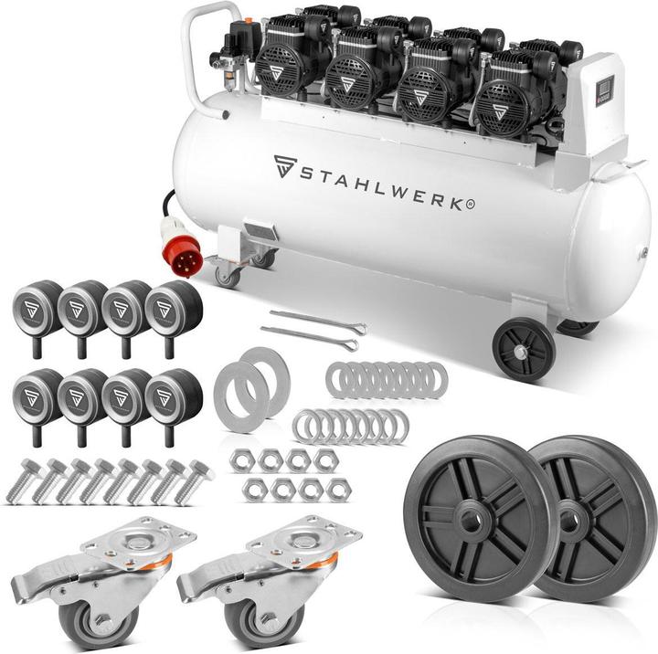 Image du produit Stahlwerk Compresseur 10 bar 8,6 CV 6,4 kW 840 l/min 150 l Compresseur d'air comprimé (10 bar, 150 l)
