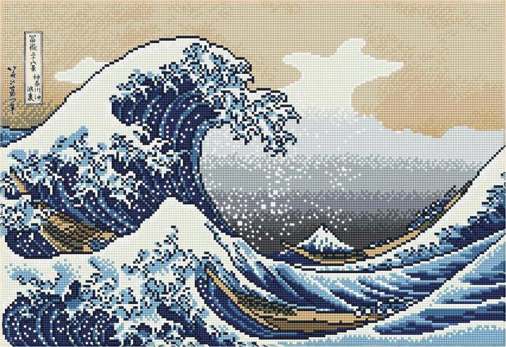 Image du produit Diamond Dotz La grande vague au large de Kanagawa