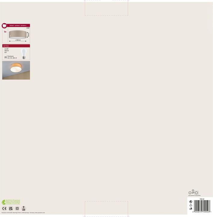 Actual product image Paulmann Mari (E27)
