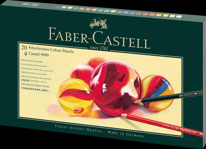 Actual product image Faber-Castell Polychromos gift set (Multicoloured, 24 x)