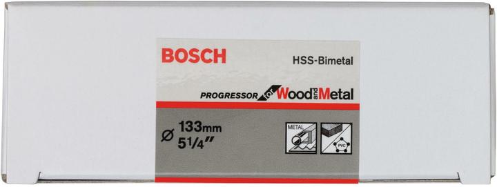 Actual product image Bosch Professional Zubehör Hole saw HSS bimetal for standard adapter, 133 mm, 5 1/4-inch (133 mm)