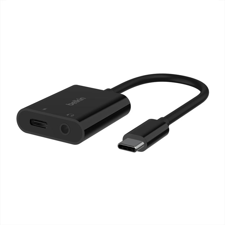 Image du produit Belkin RockStar 3,5mm Aud./USB-C câble 0,9m (0.90 m, Jack 3,5 mm (AUX))