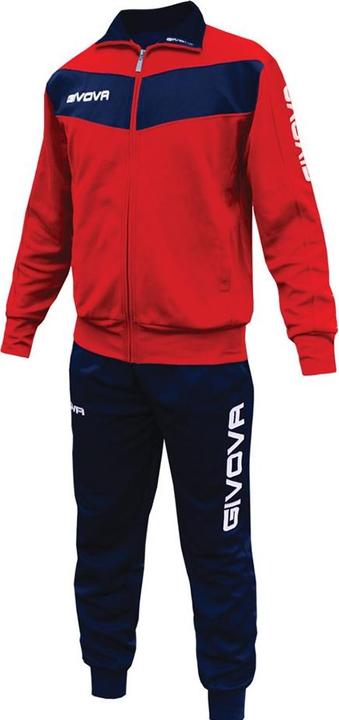 Produktbild Givova Tuta Visa Trainingsanzug Rot-Navy TR018 1204 XS (XXS)