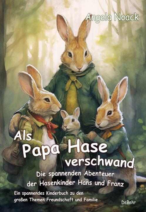 Actual product image Als Papa Hase verschwand - Die spannenden Abenteuer der Hasenkinder Hans und Franz - Ein spanne (German, Angela Noack, 2023)