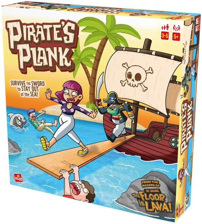 Goliath Toys GOLIATH Pirate's Plank Jeu d'attaque de pirates 298262