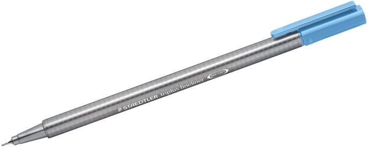 Produktbild Staedtler 334 Fineliner triplus himmelblau (Himmelblau, 10 x)