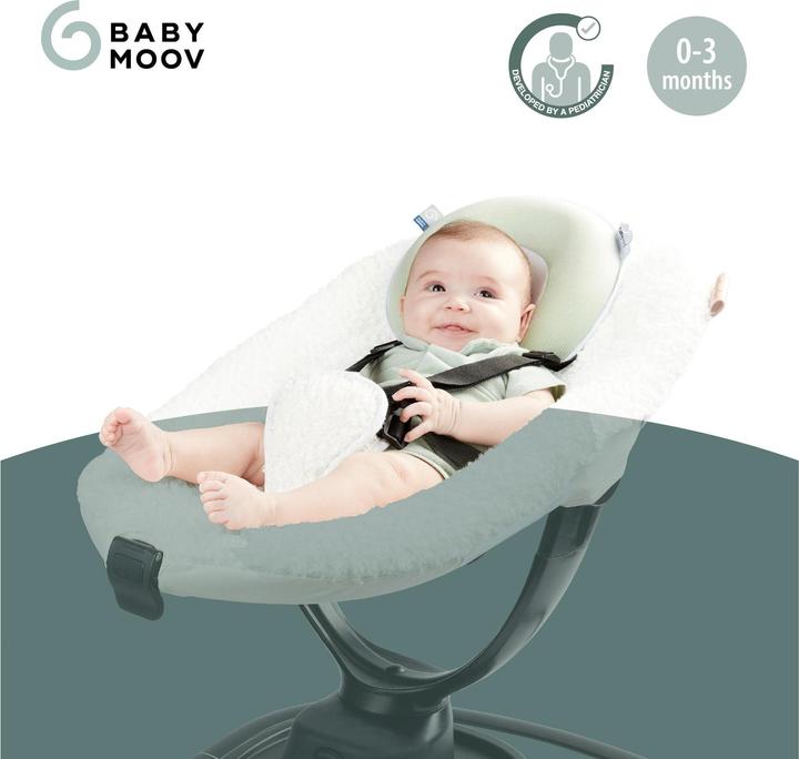 Produktbild Babymoov Baby-Kopfkissen Cosyhead Sage Green (24 x 22.5 x 4 cm)