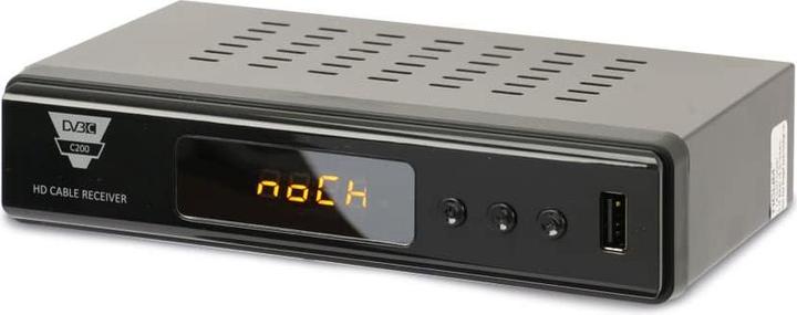 Produktbild Opticum HD Kabelreceiver C200 PVR, schwarz (DVB-C/T2/S2)
