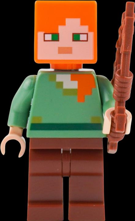 Produktbild LEGO Minecraft Minifiguren-Set Steve & Alex vs. Zombie - NEU! 3 Figuren