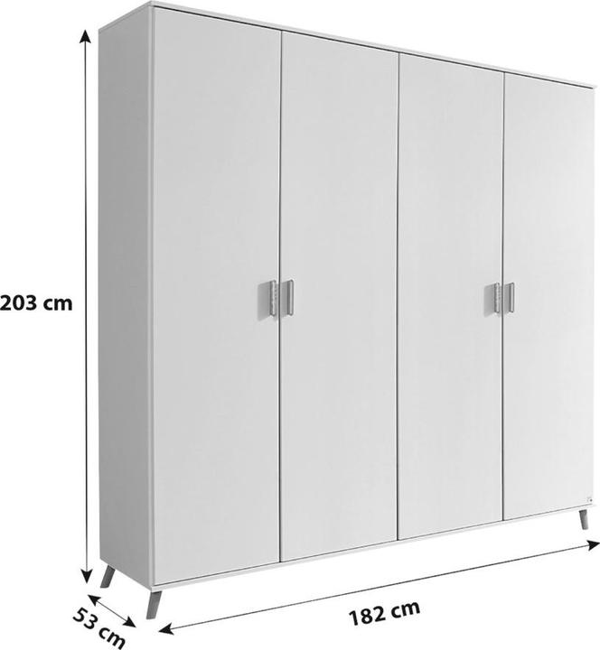 Immagine prodotto Xora Falun-201 (182 x 53 x 203 cm)