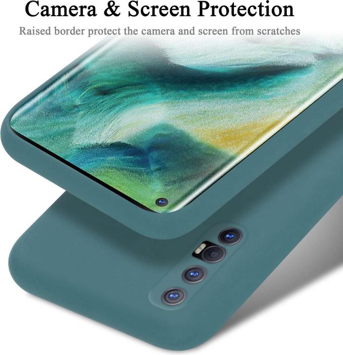 Actual product image Cadorabo Bumper Case for Oppo FIND X2 NEO TPU Liquid Silicone Cover for Oppo FIND X2 NEO (Oppo Find X2 Neo)