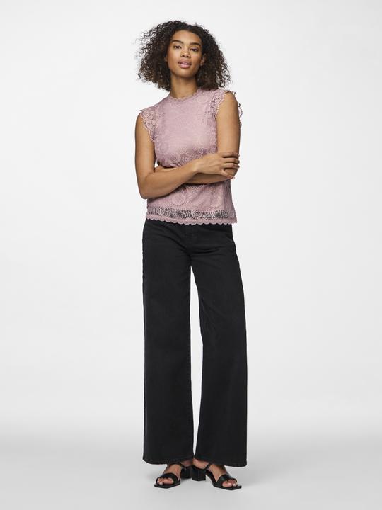 Actual product image Pieces Pcolline Sl Lace Top Noos (M)