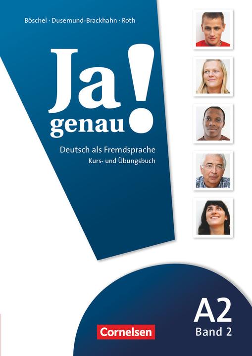 Produktbild Ja genau! A2, 2. Bd. Kurs- und Übungsbuch (Deutsch, Claudia Böschel, 2010)
