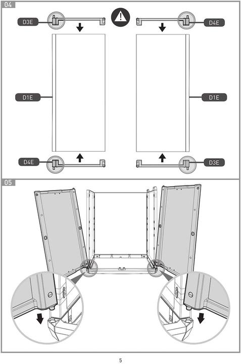 Actual product image Keter Split Basic Recycling Cabinet (220 l)