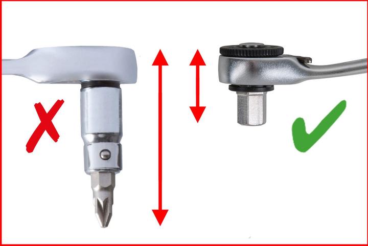 Image du produit KS Tools 1/4" + 11 mm Durchgangs-Steckschlüssel- und Bit-Satz (11 mm)