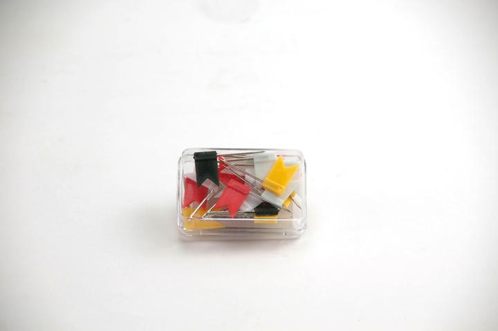 Actual product image Q-Connect Marker flags assorted, size: 18 x 10 mm