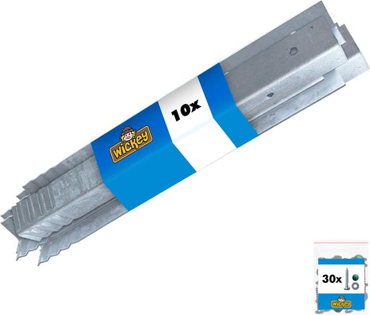 Wickey Bodenanker/Pfostenanker Set 10 Stück
