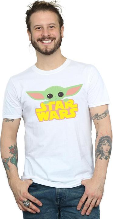 Produktbild Star Wars The Mandalorian The Child And Logo TShirt (4XL)